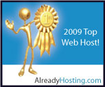 2009 top web host