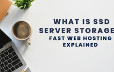 What is SSD server storage? Fast web hosting explained logo