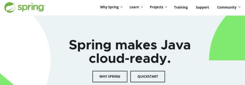 The Spring framework.