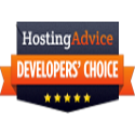 HostingAdvice Developers' Choice Award Badge | A2 Hosting