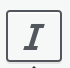 Italic icon